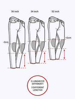 Jeansy motocyklowe PMJ Deux niebieskie