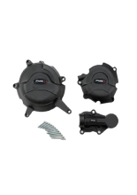 Pokrywy dekli silnika PUIG Suzuki DL800 V-Storm Tech (23-24)/ GSX-8R (24-)/ GSX-8S (23-) czarne
