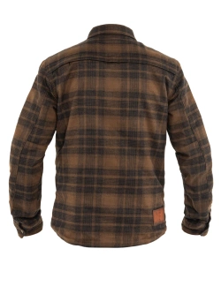 Koszula motocyklowa John Doe Motoshirt Woody brązowa