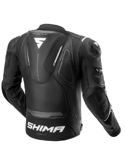 Kurtka motocyklowa skórzana Shima Mission ST G2 czarno-biała