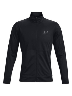 Bluza męska rozpinana UNDER ARMOUR Pique Track Jacket czarna
