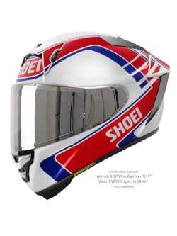 Kask integralny Shoei X-SPR PRO Gardner TC-1 biało-czerwony