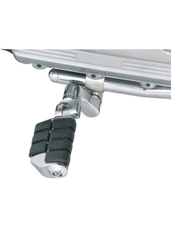 Spacerówki z podnóżkami Dually ISO 25mm Kuryakyn uniwersalne chromowane