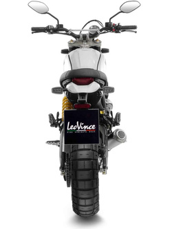 Tłumik motocyklowy LeoVince LV-10 [Slip-On, Stainless Steel] do Ducati Scrambler 800 Desert Sled (21-22)