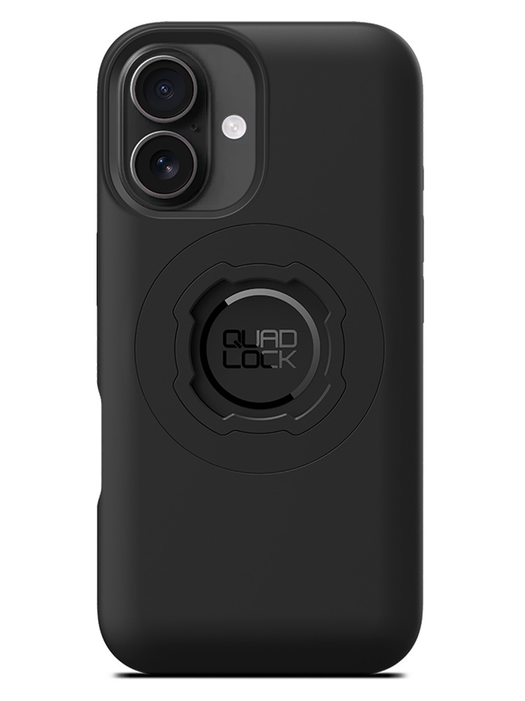 Zestaw na motocykl: etui MAG na telefon iPhone 16 (magnetyczne), wodoodporny pokrowiec MAG oraz mocowanie Quad Lock