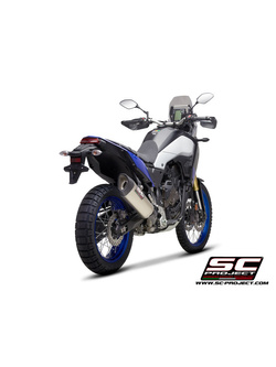 Tłumik SC-Project SC1-R, Titanium + Carbon (Slip on) - Yamaha Tenere' 700 [19-20]