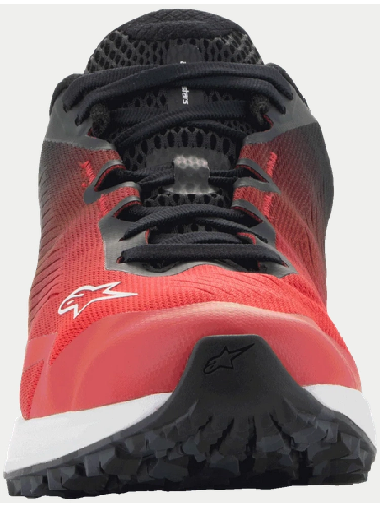 Buty motocyklowe Alpinestars Meta Road V2 czarno-czerwone
