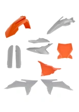 Pełny zestaw plastików Acerbis KTM 85 SX (25-) pomarańczowo-szary