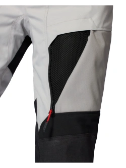 Spodnie motocyklowe damskie tekstylne REV’IT! Outback 5 H2O szaro-czarne