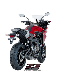Pełny system 2-1 z tłumikiem S1 Black edition SC-Project do Yamaha TRACER 700 [16-17]