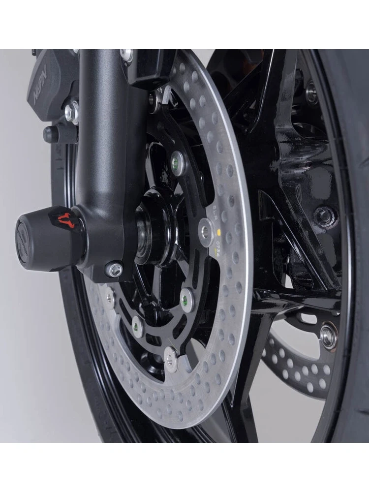 Crash pady przedniej osi SW-Motech Kawasaki Z 650 S (25-) czarne