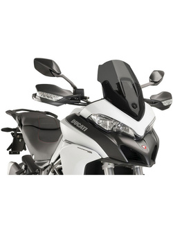 Szyba sportowa do Ducati Multistrada 1200/S/Pikes Peak/Enduro / Multistrada 950/1260/S / S D-Air/ Pikes Peak / V2 mocno przyciemniana