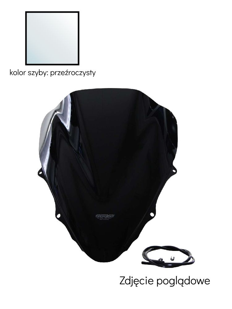 Szyba motocyklowa MRA Racing "R" Kawasaki ZR 7 S (wszystkie roczniki) przeźroczysta