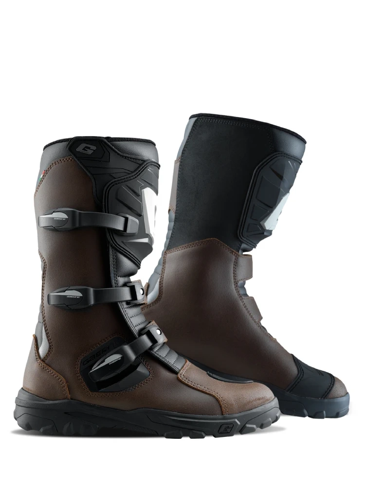 Buty motocyklowe adveture Gaerne G.Adventure Aquatech brązowe