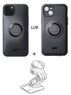 Zestaw do samochodu: etui na telefon iPhone 15 Plus + mocowanie SP Connect