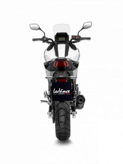 Tłumik motocyklowy LeoVince LV One Evo Black Edition [Stainless Steel] do Honda NC 750 X (21-24)