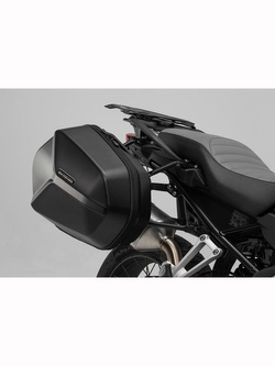 Zestaw: kufry boczne + stelaż ABS Aero System Sw-Motech do Kawasaki Versys 650 [15-]