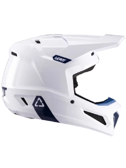 Kask enduro Leatt Moto 2.5 biało-niebieski
