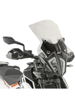 Szyba motocyklowa Kappa 7710DTK KTM (wybrane modele) przezroczysta [mocowanie w zestawie]