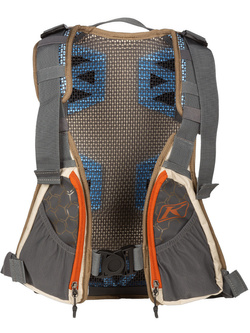 Plecak motocyklowy Klim Arsenal 15 brązowo-pomarańczowy