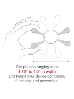 Uchwyt na telefon RAM X-Grip z podstawą montażową na kubek Stubby