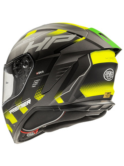 Kask integralny Premier Hyper HP6BM czarno-żółto-zielony