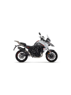 Tłumik motocyklowy Arrow Indy Race Evo z homologacją Benelli TRK 702/ X (23-) aluminowy, czarny