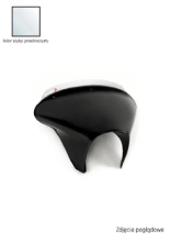 Półowiewka motocyklowa sportowa PUIG Batwing SML Honda CMX 500 Rebel  (17-19) przeźroczysta matowa