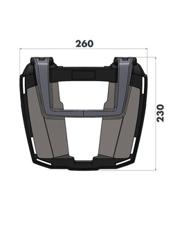 Stelaż pod kufer centralny Hepco&Becker EasyRack BMW F 900 R [20-24]