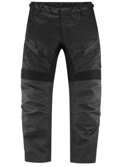 Spodnie motocyklowe skórzane Icon Contra 2 czarne