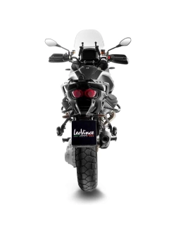 Tłumik motocyklowy LeoVince LV-14 Moto Guzzi Stelvio (24-) stalowy [z homologacją] czarny