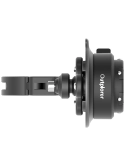 Uchwyt na telefon Outplorer QM01 Launch mocowany na kierownicę, z systemem amortyzacji