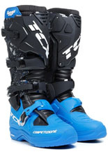 Buty enduro TCX Comp Evo 2 Michelin czarno-niebieskie