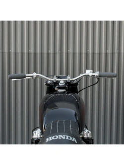 Manetki motocyklowe Biltwell Recoil TPV do kierownic o średnicy 25.4 [mm] szare