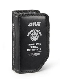 Zestaw naprawczy opon GIVI S451 z kompresorem zasilanym akumulatorem