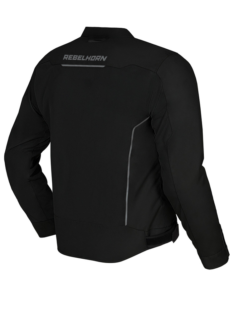 Kurtka motocyklowa tekstylna Rebelhorn Wave czarna
