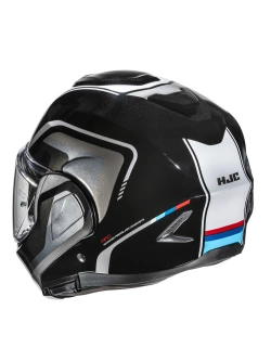 Kask szczękowy HJC F100 Reff czarno-biały