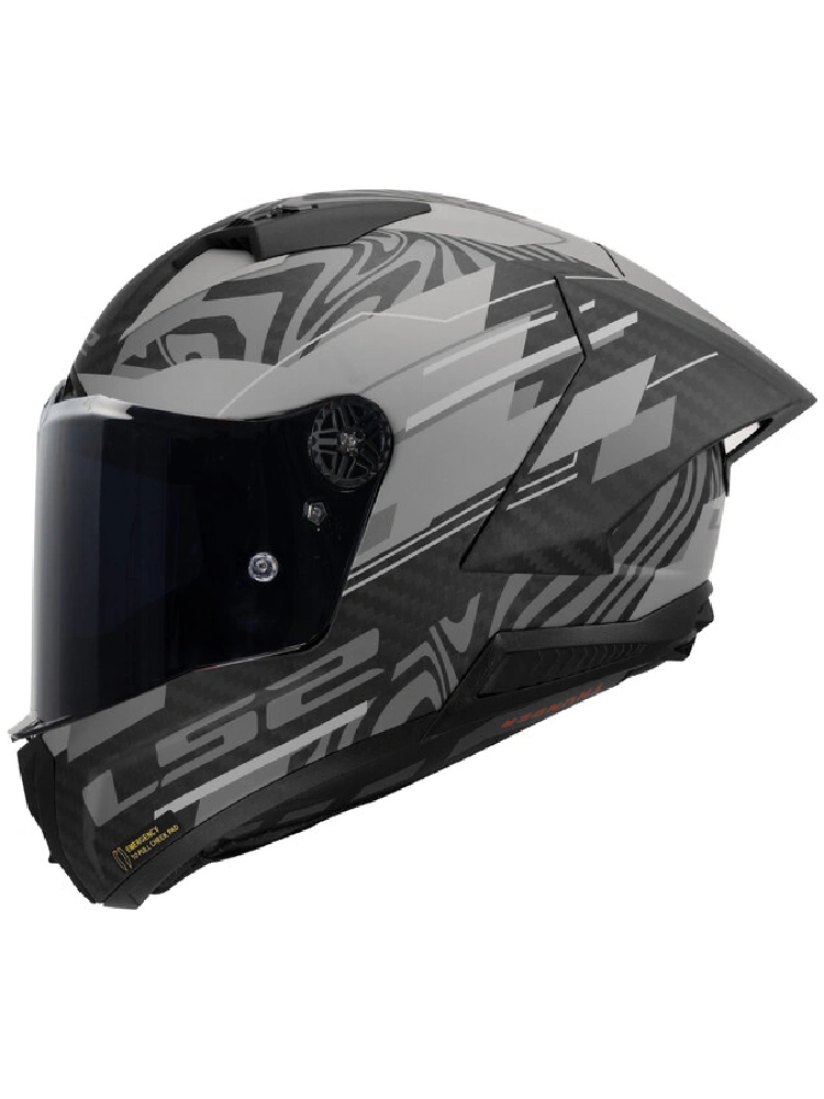 Kask integralny LS2 FF805 Thunder C GP Aero Polar czarno-szary