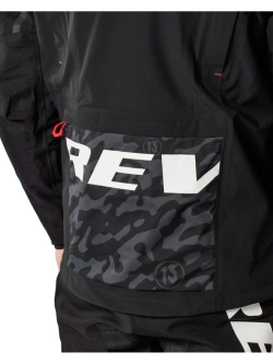 Kurtka enduro REV’IT! Vision H2O czarno-czerwona