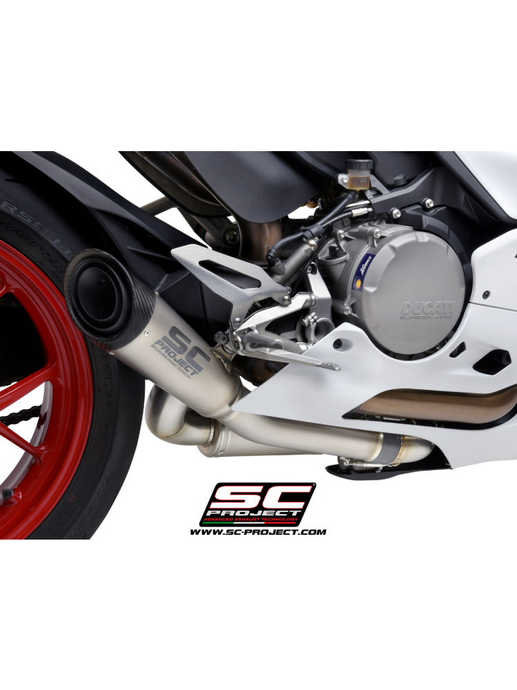 Układ wydechowy SC Project 2-1 S1 Ducati Panigale V2 (20-24) tytan
