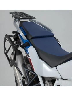 Zestaw: kufry boczne DUSC M i L + kufer centralny DUSC L + stelaże PRO + stelaż Adventure-Rack SW-Motech Honda CRF1100L Africa Twin (19-)/ ES (23-)/ CRF1100L Africa Twin Adventure Sports (19-)/ ES (23-) [poj.: 1 x 33l + 2 x 41l]