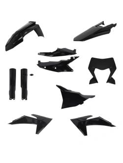 Pełny zestaw plastików Acerbis czarny KTM (wybrane modele)