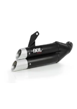 Tłumik motocyklowy IXIL L3XB Honda CB 750 Hornet (25-) podwójny, czarny