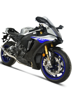 Tłumik Slip-On Termignoni GP Classic stal nierdzewna, włókno węglowe + Decat dekatalizator do Yamaha YZF R3 / MT03 (15-19)