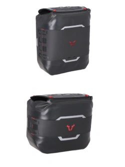 Sakwa motocyklowa SW-Motech SideBag WP montowana na stelaż V-LOC [poj.: 11+ 16l]