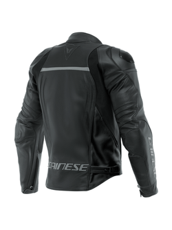 Kurtka motocyklowa skórzana Dainese Racing 4 [rozmiary niestandardowe] czarna