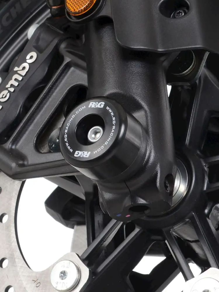 Slidery przedniego zawieszenia R&G do Harley Davidson Pan America 1250 (21-) czarne