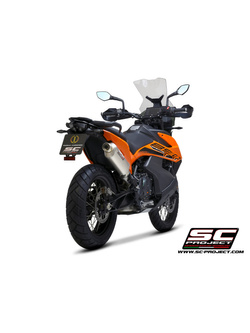 Tłumik SC-Project Rally Raid Titanium (Slip on) - KTM 890 Adventure / A2 [21]