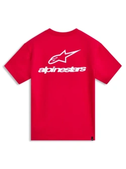 Koszulka z krótkim rękawem Alpinestars Combo Back CSF czerwona