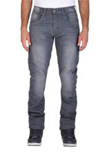 Jeansy motocyklowe Modeka Glenn II szare sprane